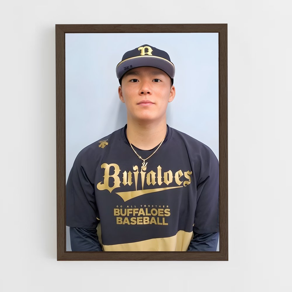 Poster Orix de buffaloes – affiche Baseball (vue 5)